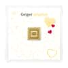 1 gram Geiger Love Original Square Gold Bar (In Assay)