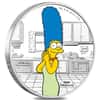 2019 1 oz Tuvalu Proof Marge Simpson Silver Coin .9999 Fine Silver (Colorized)
