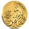 2023 1/10 oz Australian Gold Kangaroo Perth Mint Coin .9999 Fine BU In Cap