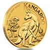 2023 1/4 oz Australian Gold Kangaroo Perth Mint Coin .9999 Fine BU In Cap