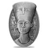 2023 3 oz Silver The Nefertiti Bust 3D Shaped Coin Djibouti .999 Fine (w/Box & COA)
