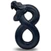 2023 Chad 2 oz Silver Figure Eight Black Mamba Coin Serial #2 Shaped High Relief (w/Box)