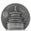 2023 Cook Islands 5 oz Silver Temple of Heaven Coin Antiqued .999 Fine (w/Box & COA)