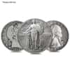 Silver at Spot - $500 Face Value Bag - 2000 Coins - 90% Silver Quarters 25c (Circulated, Random Design)