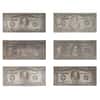 227 oz Silver Bill Bar 11-Piece Set .999 Fine (High Denomination)