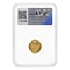 1867 Spain Madrid 4 Escudos Isabella II Gold Coin NGC AU 58