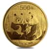 China 1 oz Gold Panda Proof/Unc (Random Year, Abrasions)