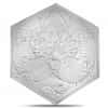 10 oz Dragon Hexagon Silver Bar .999 Fine (Sealed)
