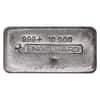 10 oz Engelhard Silver Bar .999 Fine (Bull Logo, Linen Pattern)