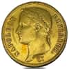 1806-1813 France 40 Francs Napoleon I Gold Coin Abrasions (Random)