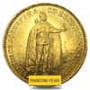 1892-1915 Hungary Gold 20 Korona Avg Circ (Random)