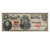 1907 $5 Legal Tender United States Woodchopper Currency Note Circulated