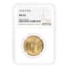 1910-S $10 Indian Head Gold Eagle Coin NGC MS 62