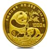 1986 12 oz Chinese Proof Gold Panda 1000 Yuan .999 Fine (w/Box & COA)