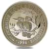 1994 2 oz Silver Australian Kookaburra Perth Mint .999 Fine BU
