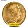 20 Kroner Denmark Gold Coin AGW .2593 oz AU/BU (Random Year)
