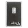1 Gram Platinum Bar - Valcambi Suisse .9995 Fine (in Assay)