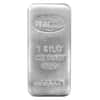 1 Kilo Italpreziosi Italian Silver Cast Bar .999 Fine