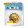 1 oz $50 Gold American Buffalo ANACS MS 69 (Random Year)