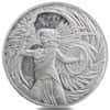 Tube of 20 - 1 oz Aztec Eagle Warrior Silver Round .999 Fine