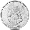 1 oz Aztec God of Death Silver Round .999 Fine