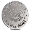 Tube of 20 - 1 oz JBR Silver Round .999 Fine