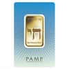 1 oz PAMP Suisse Gold Bar - Am Yisrael Chai (in Assay) .9999 Fine