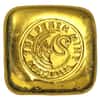 1 oz Perth Mint Cast Gold Button Bar .9999 Fine