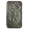 1 oz RAMI Suisse Lady Fortuna Silver Bar .999 Fine (Scruffy)
