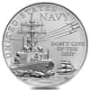 1 oz US Navy Silver Medal (w/Box & COA)