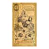 Pack of 100 - 1 Wyoming Goldback 1/1000 oz 24K Gold Foil Aurum Note