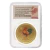 2017 1 oz Colorized Proof Gold Lunar Year of The Rooster Australia NGC PF 69 ER UCAM
