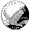 2008-P Bald Eagle Proof Silver Dollar $1 Commem (w/Box & COA)