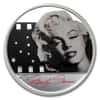2012 1 oz Tuvalu Marilyn Monroe Proof Silver Coin .999 Fine