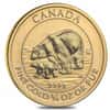 2015 1/4 oz $10 Canadian Gold Polar Bear and Cub .9999 Fine BU (Sealed)
