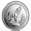 2015 Canada 3/4 oz Grey Wolf Silver Coin .9999 Fine BU