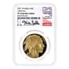 2021-W 1 oz $50 Proof Gold American Buffalo NGC PF 70 (Castle)