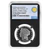 2021 1 oz Platinum Barbers' Morgan Dollar NGC PF 70 Smithsonian
