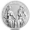 2021 2 oz Austria & Germania The Allegories Silver Coin