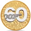 2022 5 oz Tuvalu 60 Years of Bond Proof Gold Diamond Coin