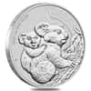 Box of 100 - 2023 1 oz Silver Australian Koala Perth Mint .9999 Fine BU In Cap (5 Tubes, Lot of 100)