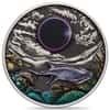 2023 2 oz Ningaloo Eclipse Colorized Silver Coin Perth Mint