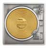 2023 Barbados 3 oz Silver Vinyl Record Shaped Coin .999 Fine