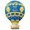 2023 Burundi 2 oz Silver Hot Air Balloon Shaped Coin .999 Fine