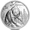 2023 Canada 1 oz Silver Grizzly Bear Great Hunters High Relief Coin