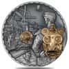 2023 Cook Islands 1 kilo Silver Steampunk Jet Pack Coin Antiqued .999 Fine (w/Box & COA)