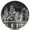 2023 Cook Islands 1 oz Proof Silver Big City Lights Sydney Coin