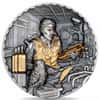 2023 Cook Islands 3 oz Silver Steampunk Science Lab Coin