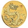 2024 1 oz Gold Lunar Dragon BU Australia Perth Mint