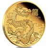 2024 1 oz Proof Gold Lunar Dragon Australian Perth Mint